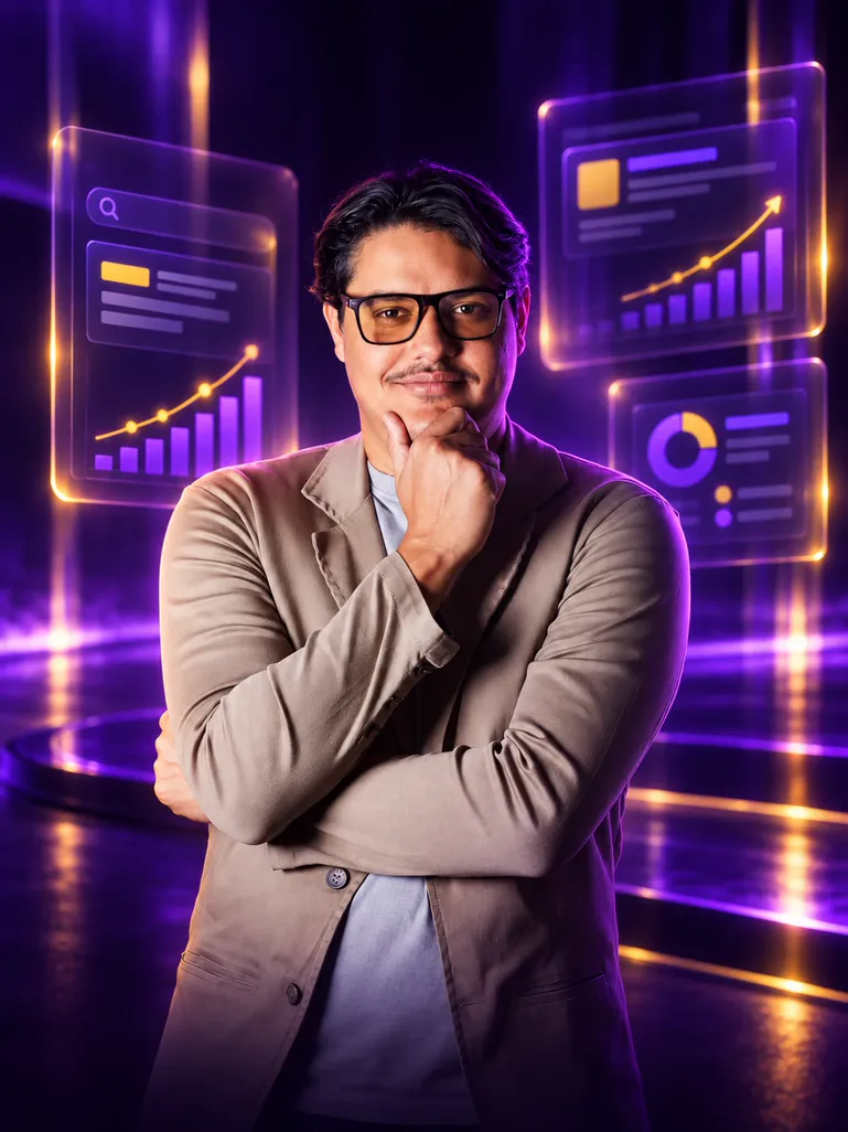 Gê Carvalho, consultor de SEO e GEO e Google Partner desde 2020